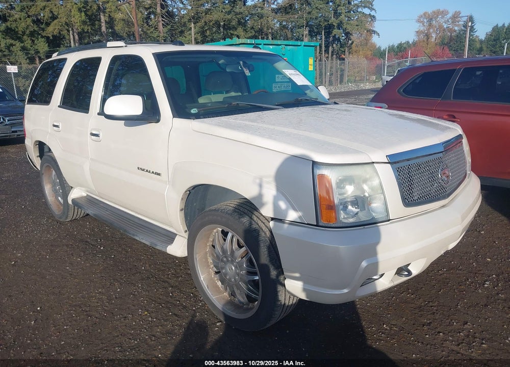 2004 CADILLAC ESCALADE STANDARD VIN: 1GYEK63N54R217727