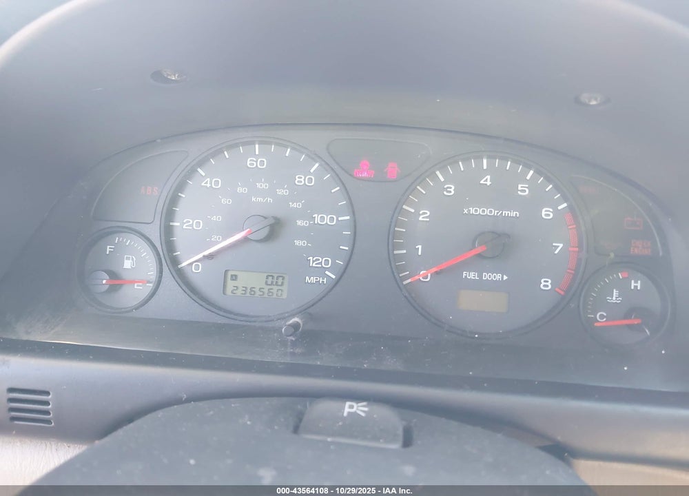 2002 SUBARU FORESTER S VIN: JF1SF65662H713647