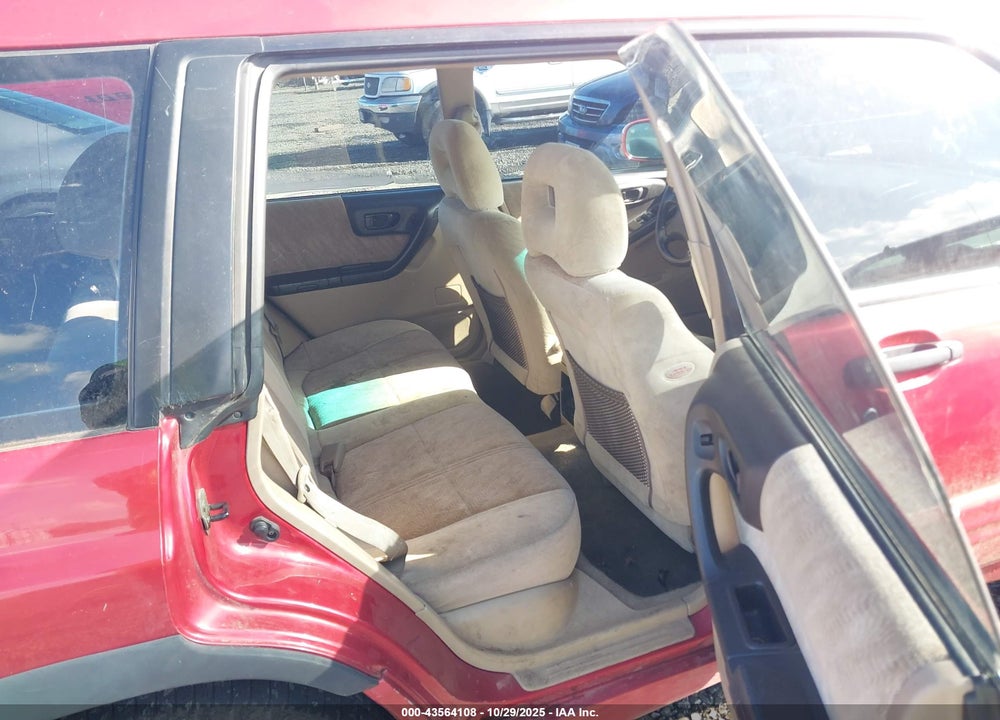 2002 SUBARU FORESTER S VIN: JF1SF65662H713647