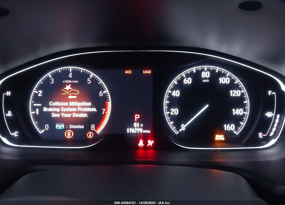 2020 HONDA ACCORD VIN: 1HGCV1F32LA046208