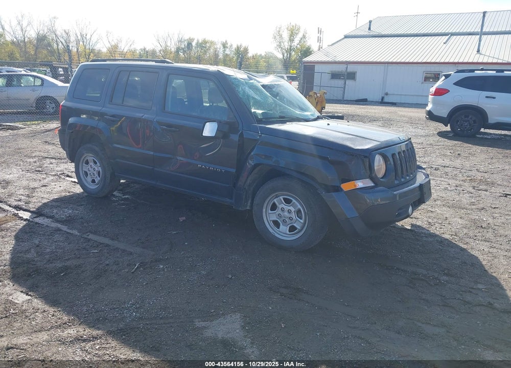 2015 JEEP PATRIOT SPORT VIN: 1C4NJRBB8FD283657