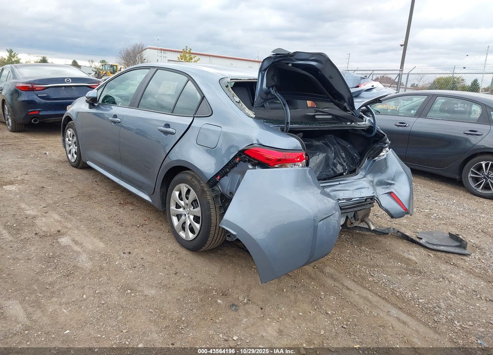2025 TOYOTA COROLLA LE VIN: 5YFB4MDE6SP285953