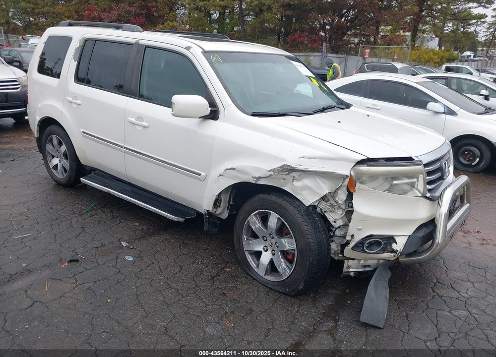2014 HONDA PILOT TOURING VIN: 5FNYF4H9XEB010748