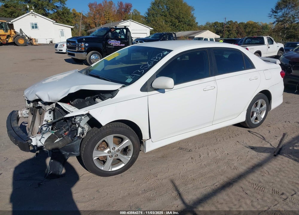 2011 TOYOTA COROLLA S VIN: 2T1BU4EE7BC583538