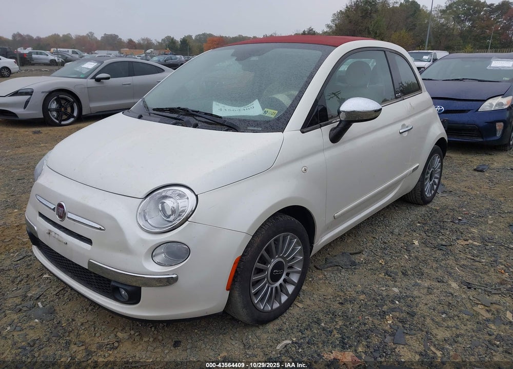 2012 FIAT 500C VIN: 3C3CFFER2CT360730