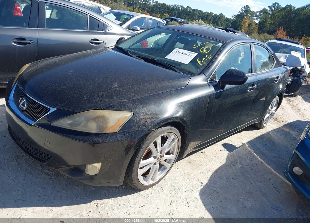 2006 LEXUS IS 250 VIN: JTHBK262562011756