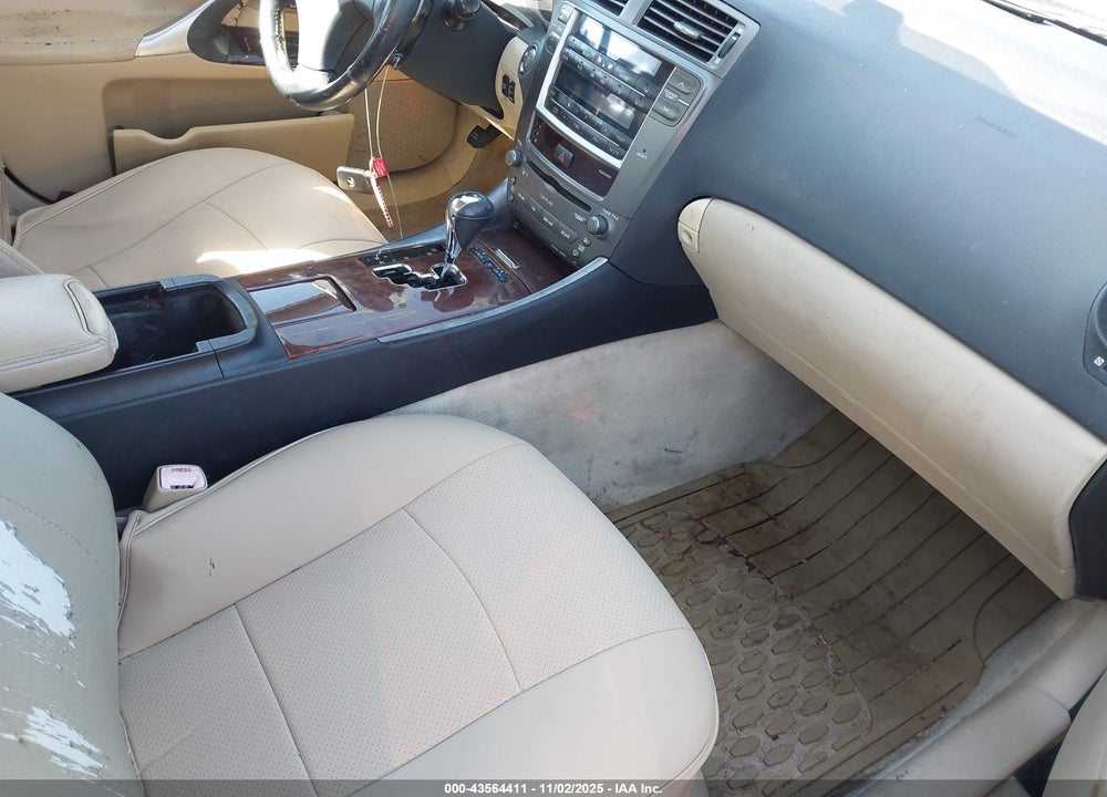 2006 LEXUS IS 250 VIN: JTHBK262562011756