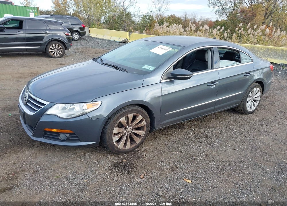 2010 VOLKSWAGEN CC SPORT VIN: WVWNP7AN1AE538876