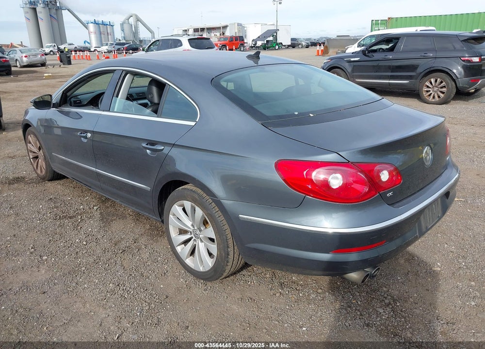2010 VOLKSWAGEN CC SPORT VIN: WVWNP7AN1AE538876