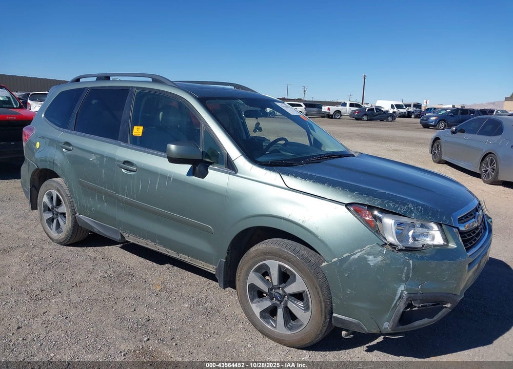 2018 SUBARU FORESTER 2.5I LIMITED VIN: JF2SJALC3JH432166