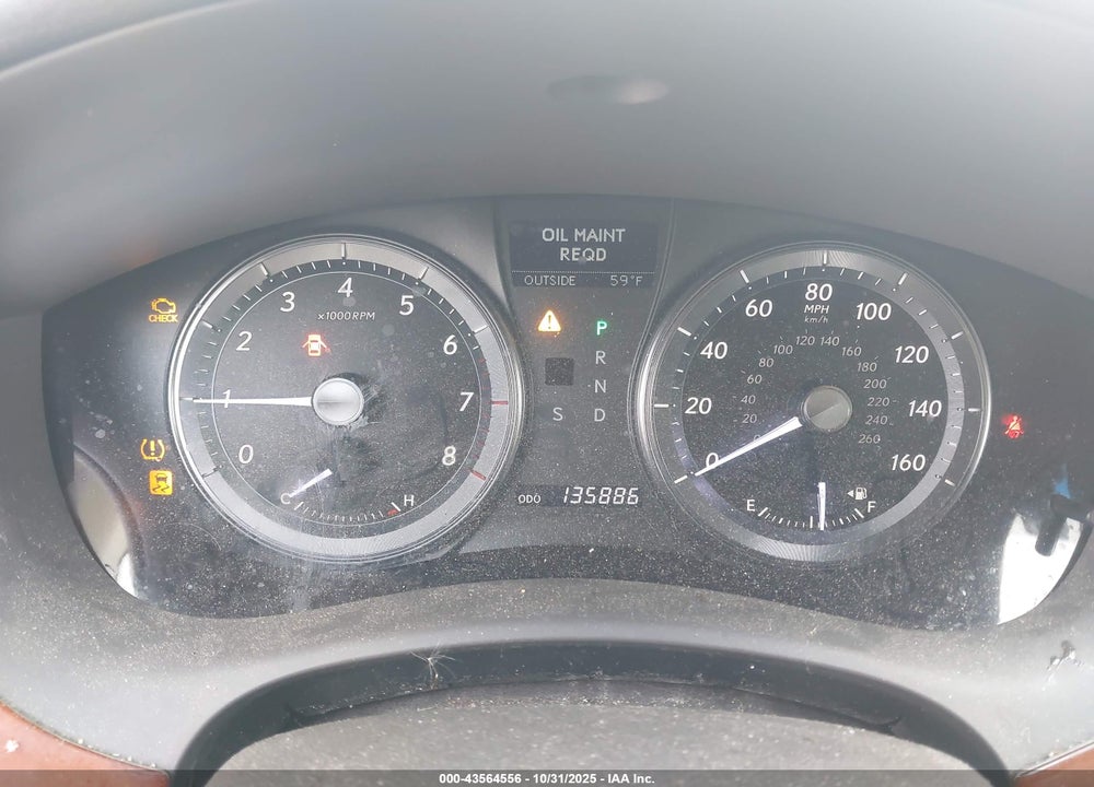 2011 LEXUS ES 350 VIN: JTHBK1EG7B2431150