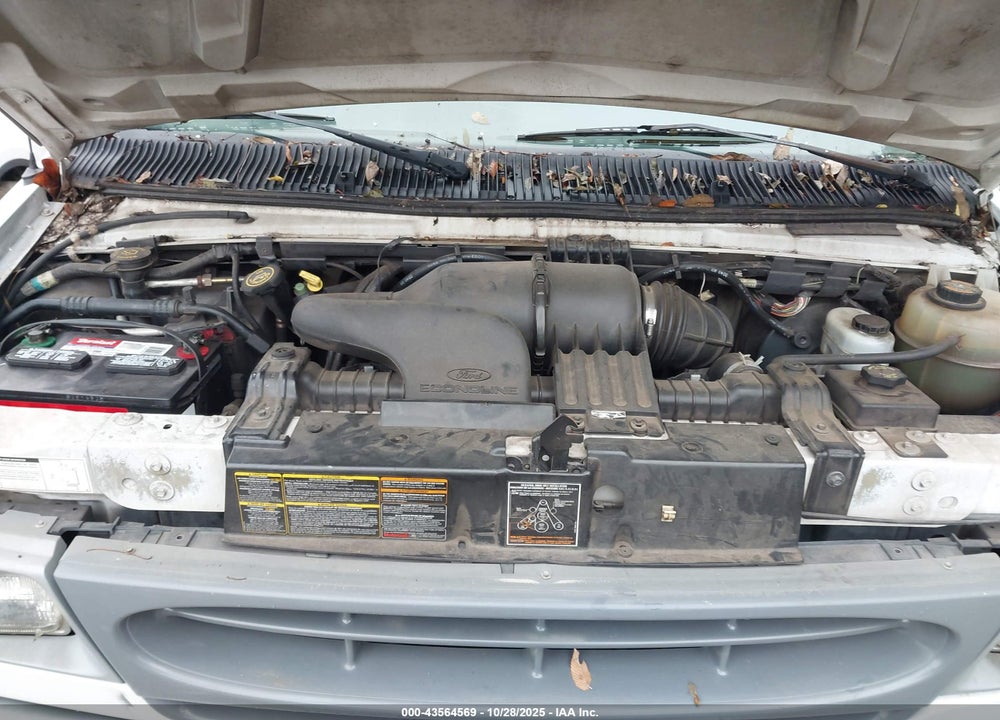 2000 FORD E-350 SUPER DUTY COMMERCIAL/RECREATIONAL VIN: 1FTSE34L2YHB81454