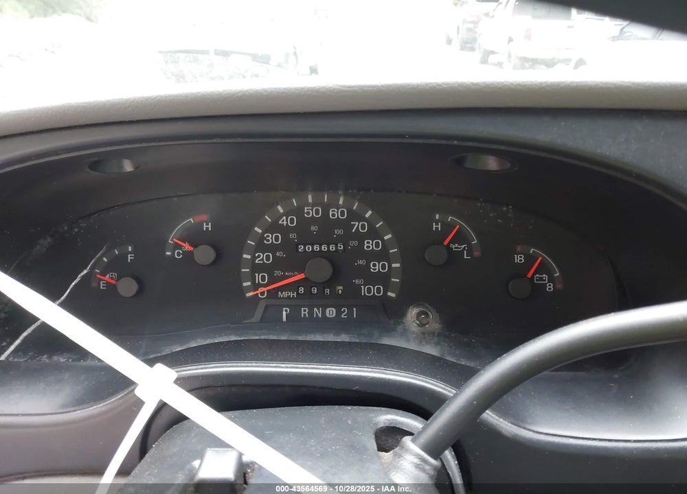 2000 FORD E-350 SUPER DUTY COMMERCIAL/RECREATIONAL VIN: 1FTSE34L2YHB81454