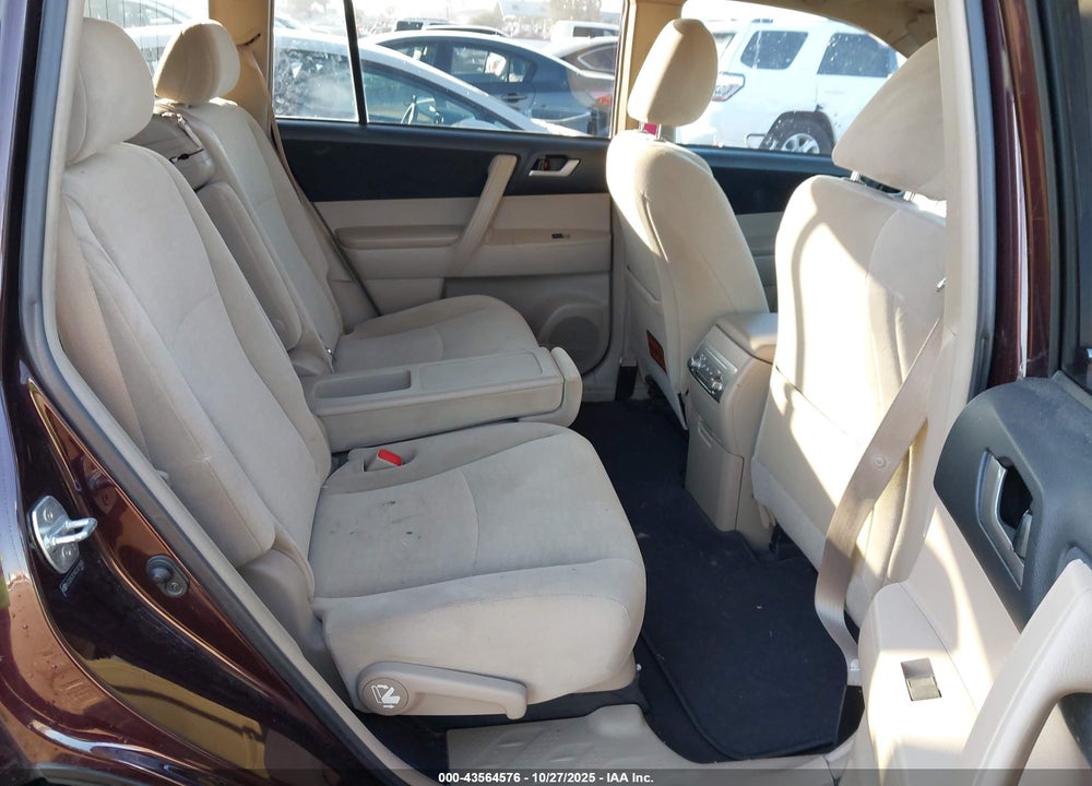 2012 TOYOTA HIGHLANDER BASE V6 VIN: 5TDZK3EHXCS079065
