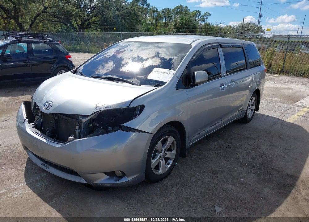 2014 TOYOTA SIENNA L V6 7 PASSENGER VIN: 5TDZK3DC3ES461317