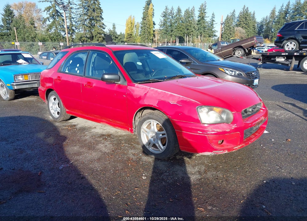 2005 SUBARU IMPREZA 2.5RS VIN: JF1GG67525H816883