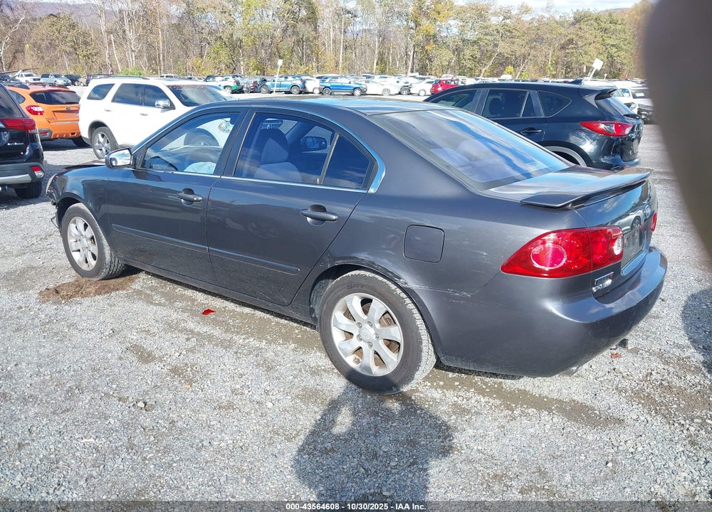 2008 KIA OPTIMA VIN: KNAGE124985259300