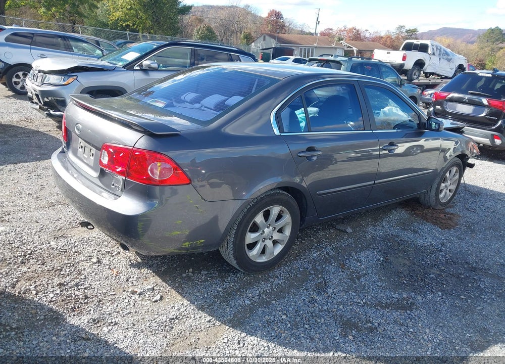 2008 KIA OPTIMA VIN: KNAGE124985259300