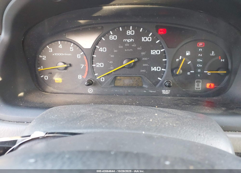 2002 HONDA ACCORD 3.0 EX VIN: 1HGCG16512A041902