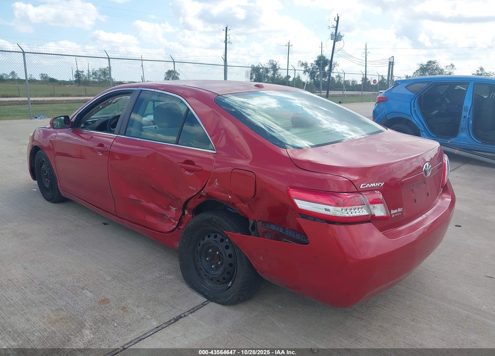 2011 TOYOTA CAMRY LE VIN: 4T1BF3EK0BU186911