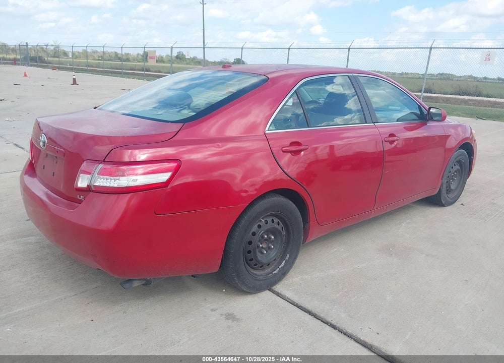 2011 TOYOTA CAMRY LE VIN: 4T1BF3EK0BU186911