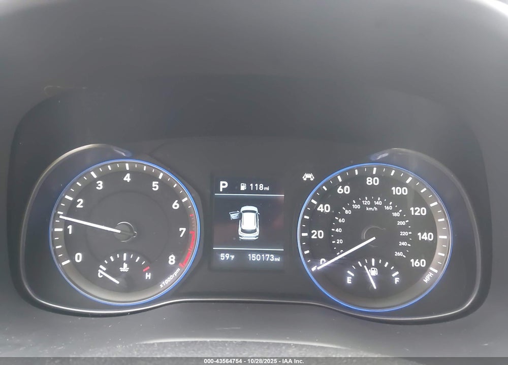2019 HYUNDAI KONA SE VIN: KM8K12AA3KU321885