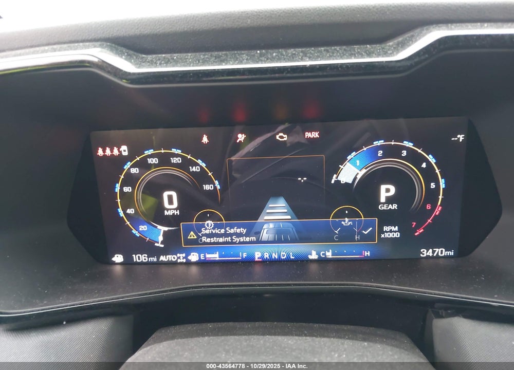 2025 CHEVROLET COLORADO VIN: 1GCPTDEK7S1181005