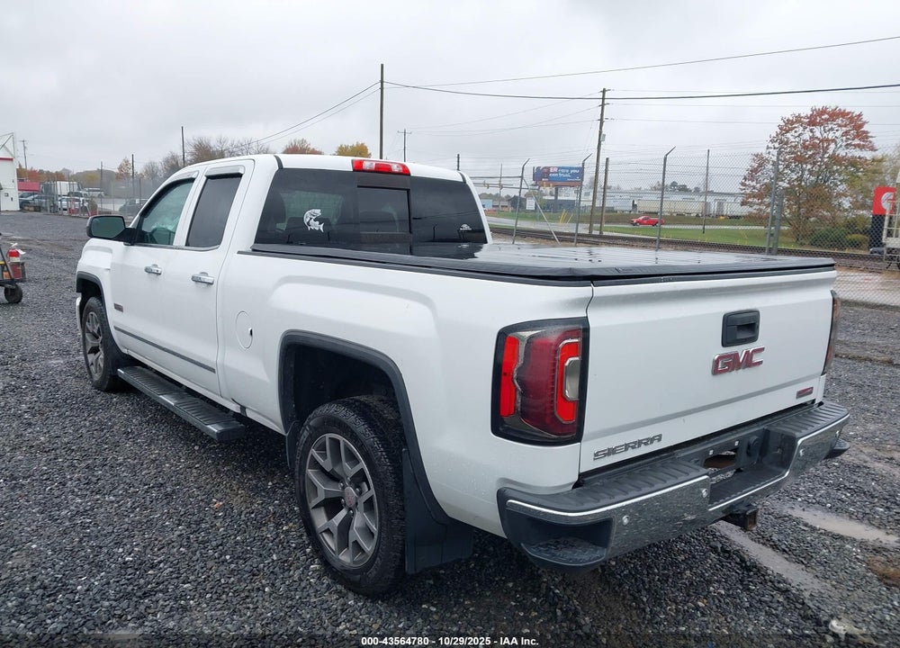 2016 GMC SIERRA 1500 SLT VIN: 1GTV2NEC5GZ197866