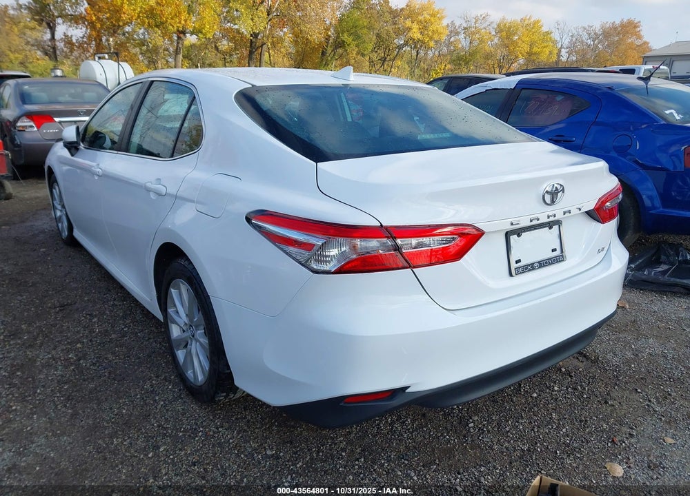 2019 TOYOTA CAMRY VIN: 4T1B11HK7KU791653