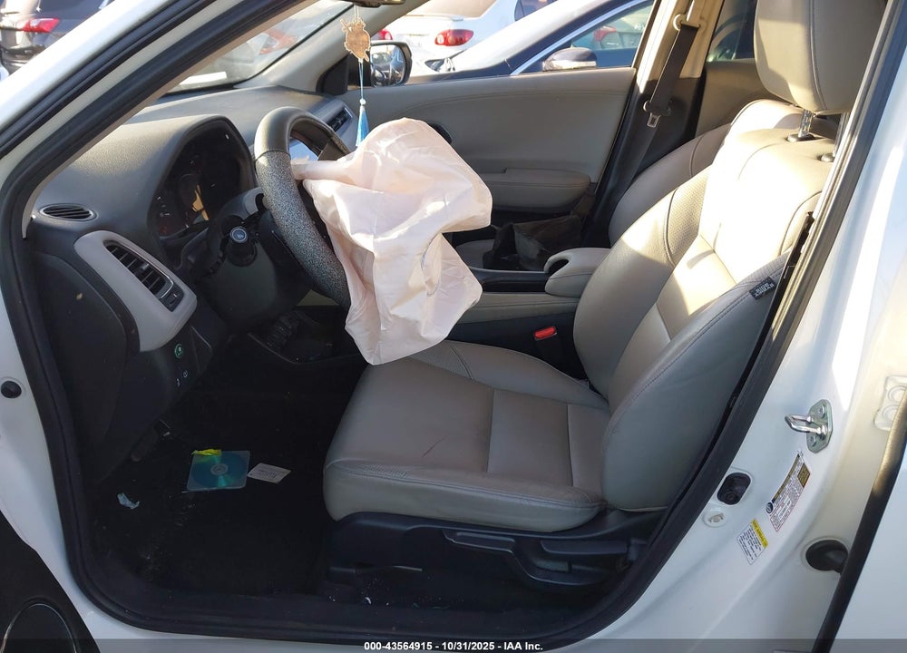 2016 HONDA HR-V EX-L VIN: 3CZRU6H7XGM769705