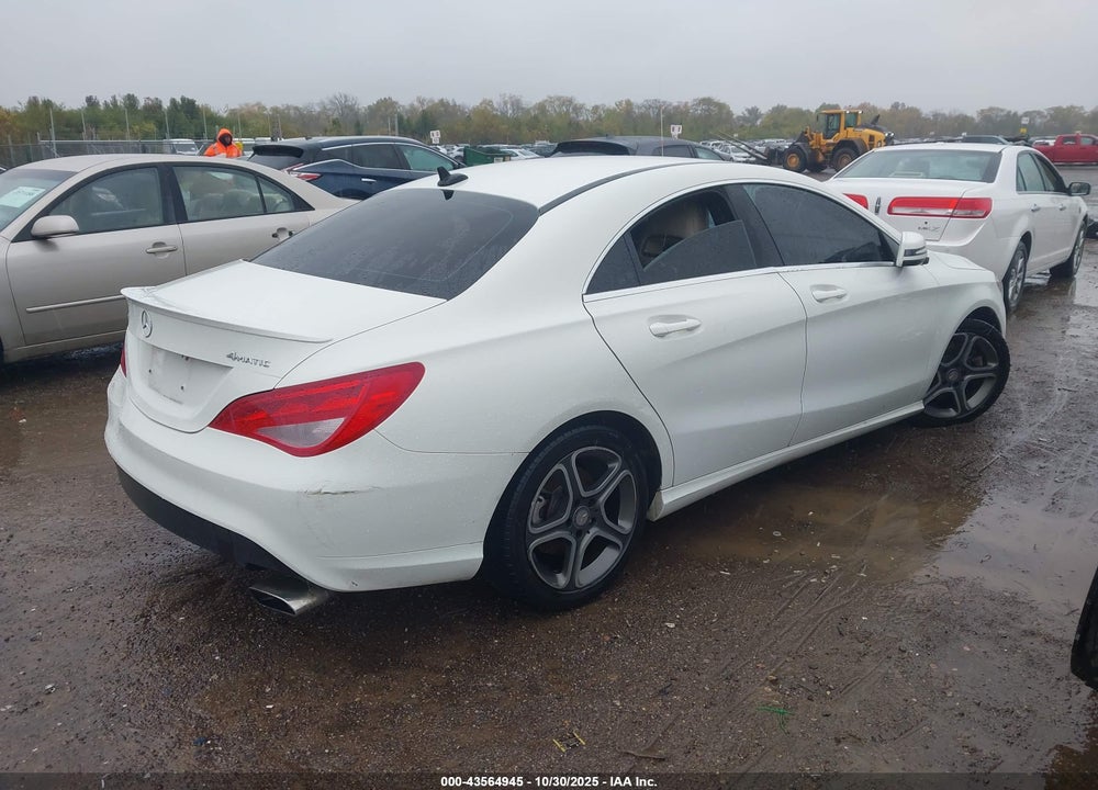 2014 MERCEDES-BENZ CLA 250 4MATIC VIN: WDDSJ4GB7EN139255