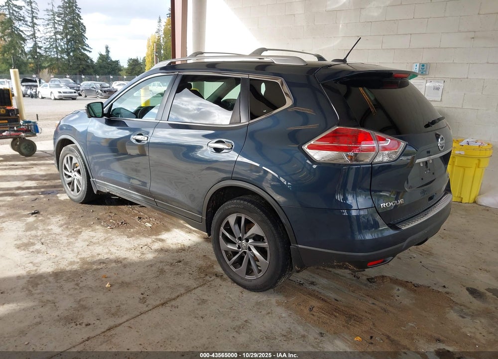 2016 NISSAN ROGUE SL VIN: 5N1AT2MV6GC765795