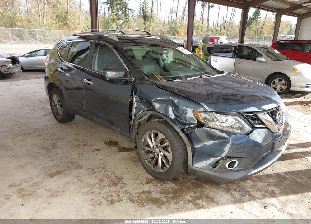 2016 NISSAN ROGUE SL VIN: 5N1AT2MV6GC765795
