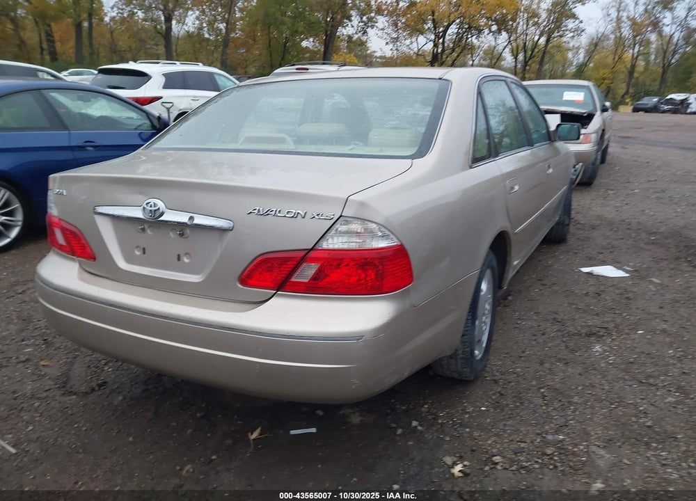 2003 TOYOTA AVALON XLS VIN: 4T1BF28B93U330589
