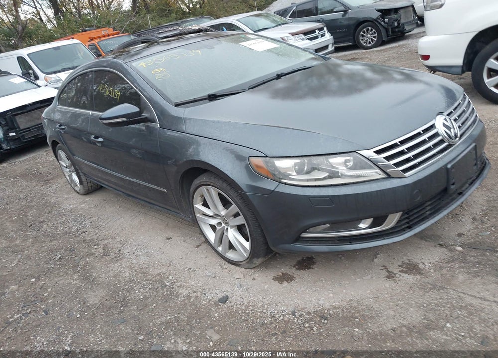 2014 VOLKSWAGEN CC 2.0T EXECUTIVE VIN: WVWRP7ANXEE538043