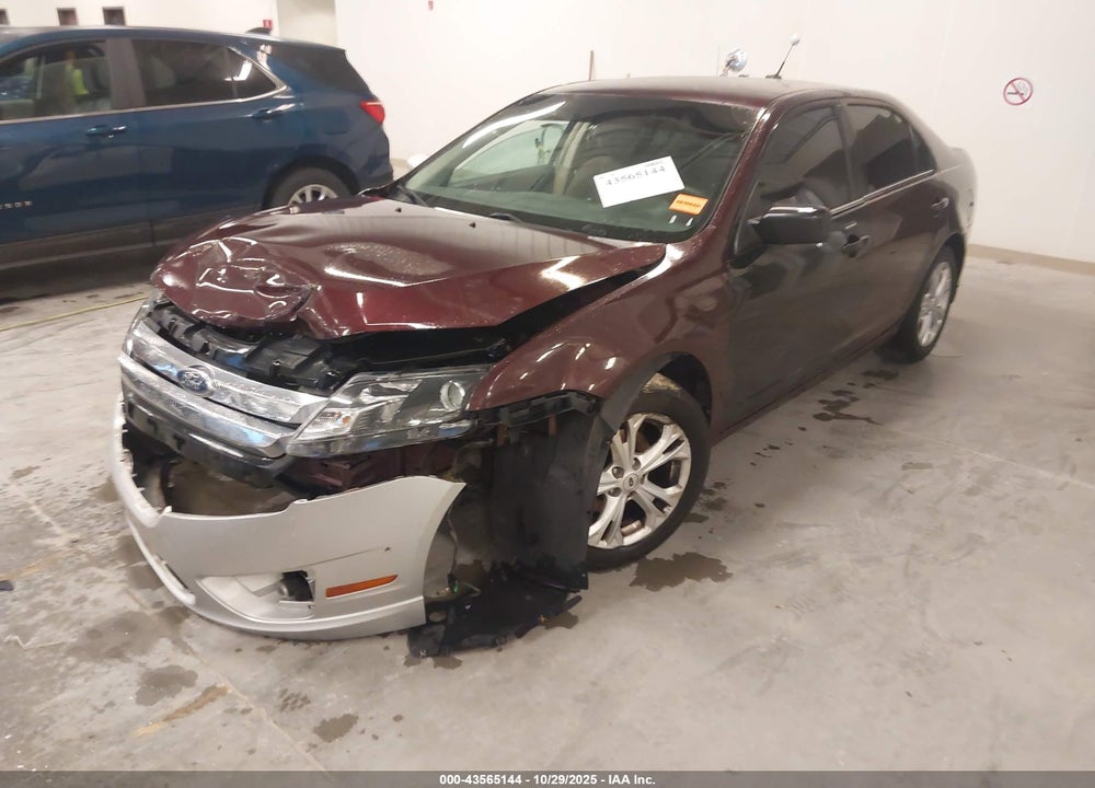 2012 FORD FUSION SE VIN: 3FAHP0HG3CR275128
