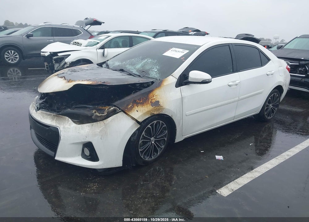 2016 TOYOTA COROLLA S PLUS VIN: 2T1BURHE8GC718185
