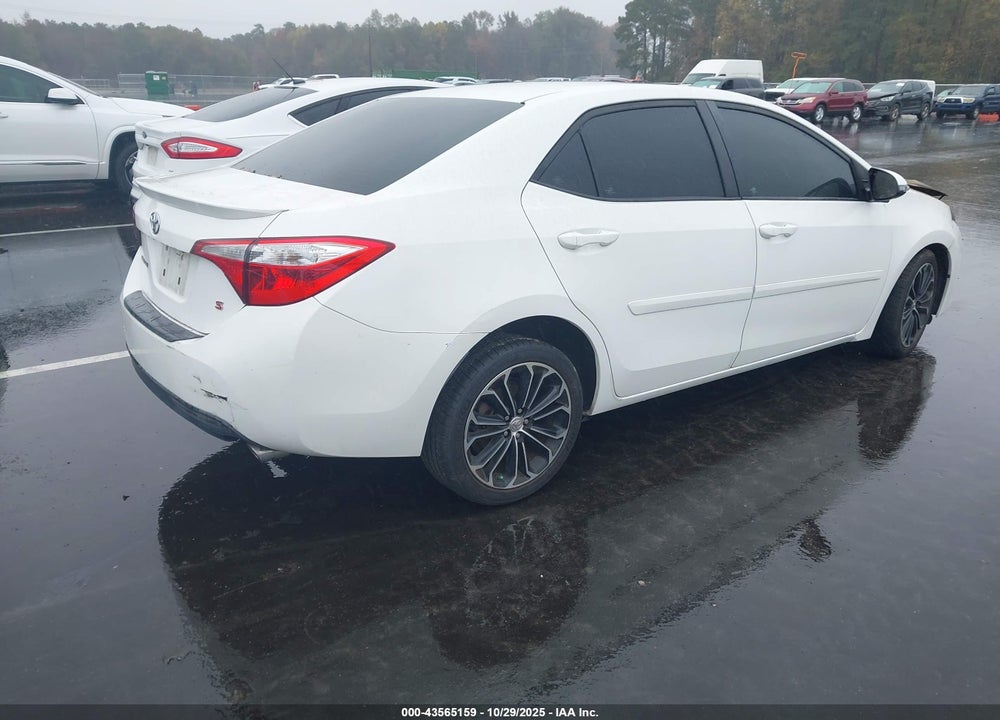 2016 TOYOTA COROLLA S PLUS VIN: 2T1BURHE8GC718185