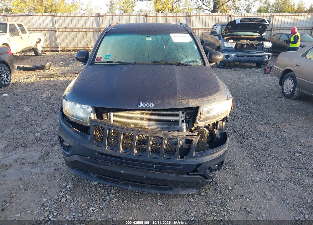 2014 JEEP COMPASS SPORT VIN: 1C4NJCBA6ED594751