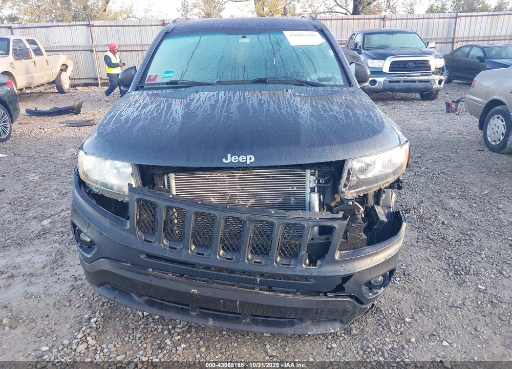 2014 JEEP COMPASS SPORT VIN: 1C4NJCBA6ED594751