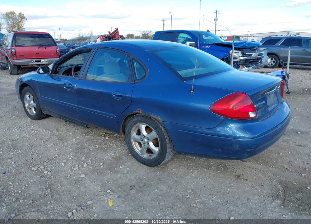 2002 FORD TAURUS SES VIN: 1FAFP55272G244614
