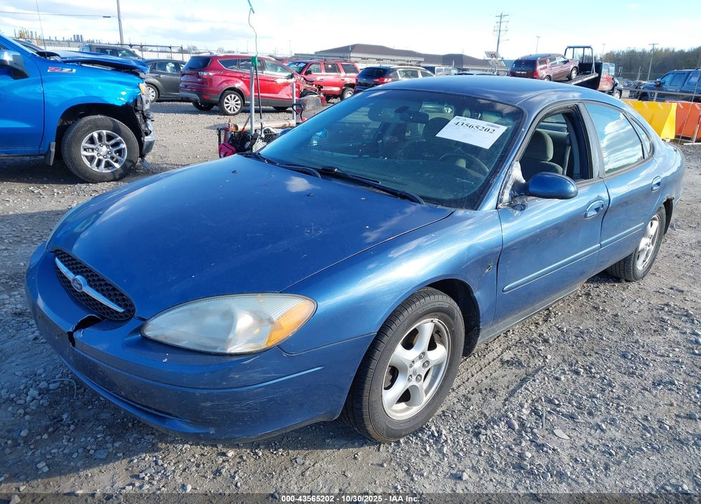 2002 FORD TAURUS SES VIN: 1FAFP55272G244614