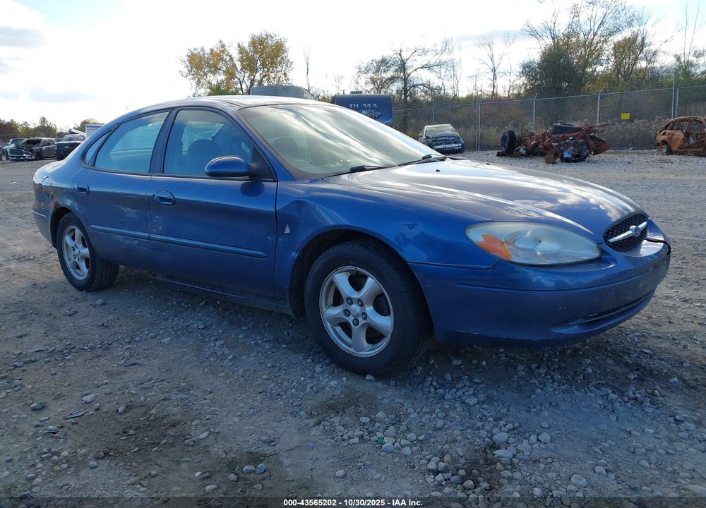 2002 FORD TAURUS SES VIN: 1FAFP55272G244614