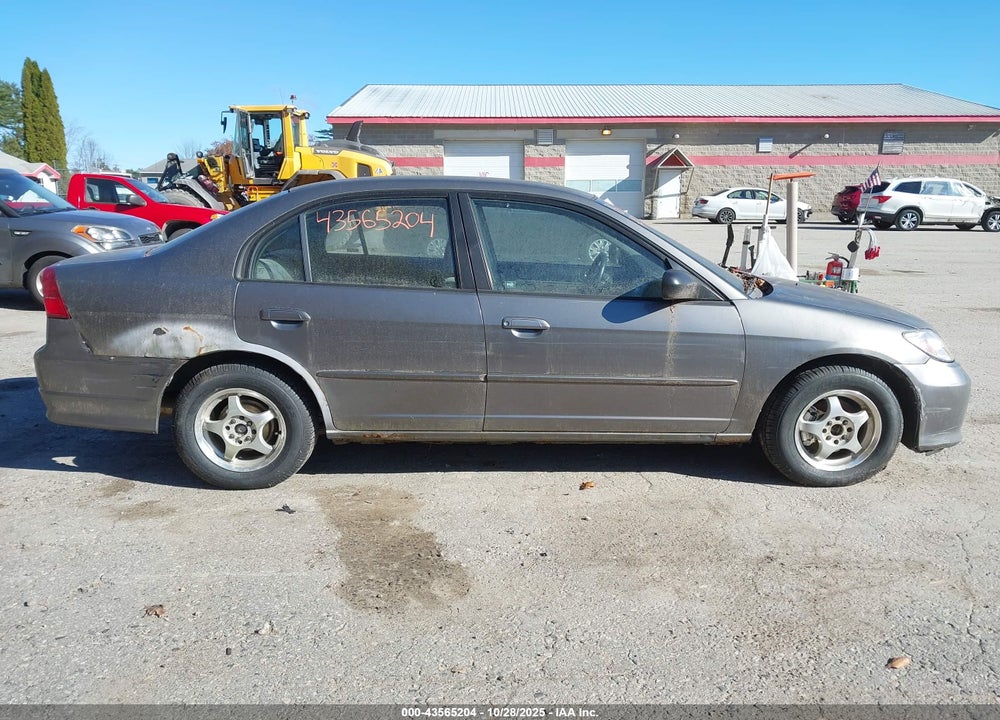 2005 HONDA CIVIC LX VIN: 2HGES16575H537946