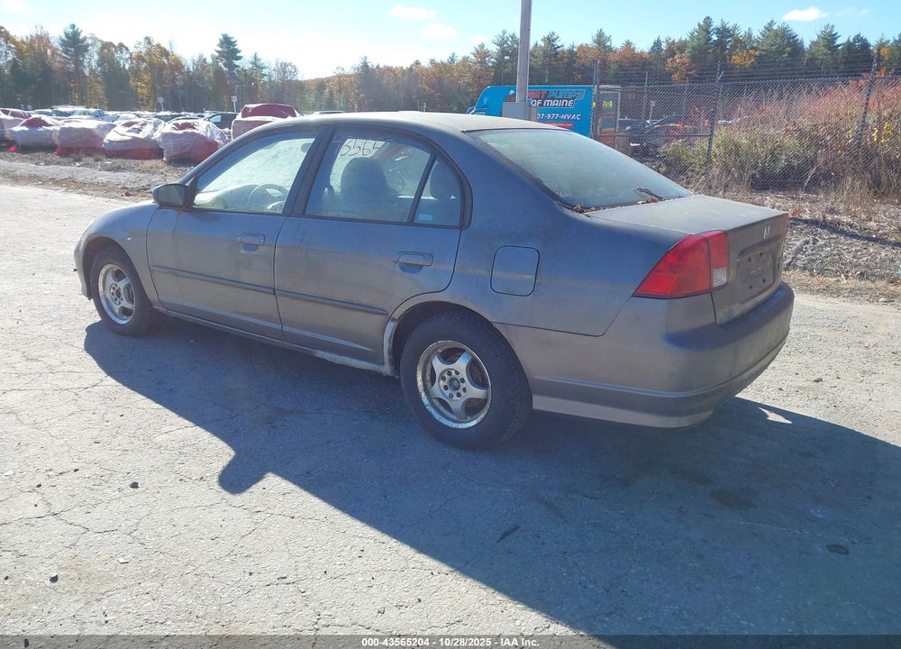 2005 HONDA CIVIC LX VIN: 2HGES16575H537946