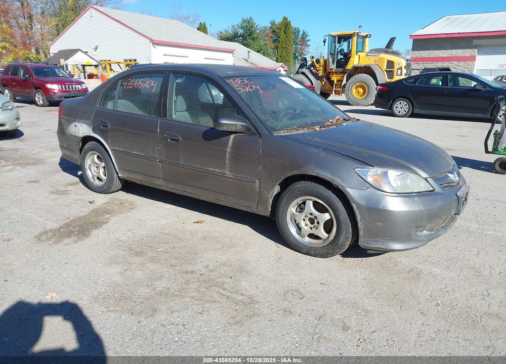 2005 HONDA CIVIC LX VIN: 2HGES16575H537946