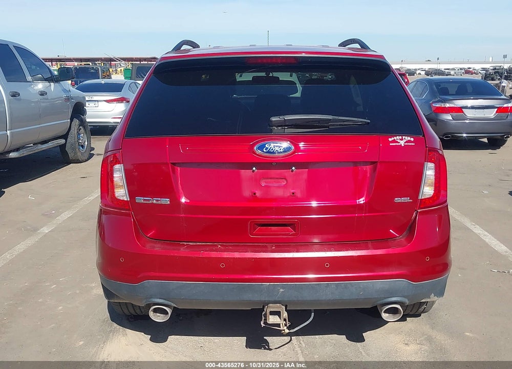 2014 FORD EDGE SEL VIN: 2FMDK3JCXEBB39771