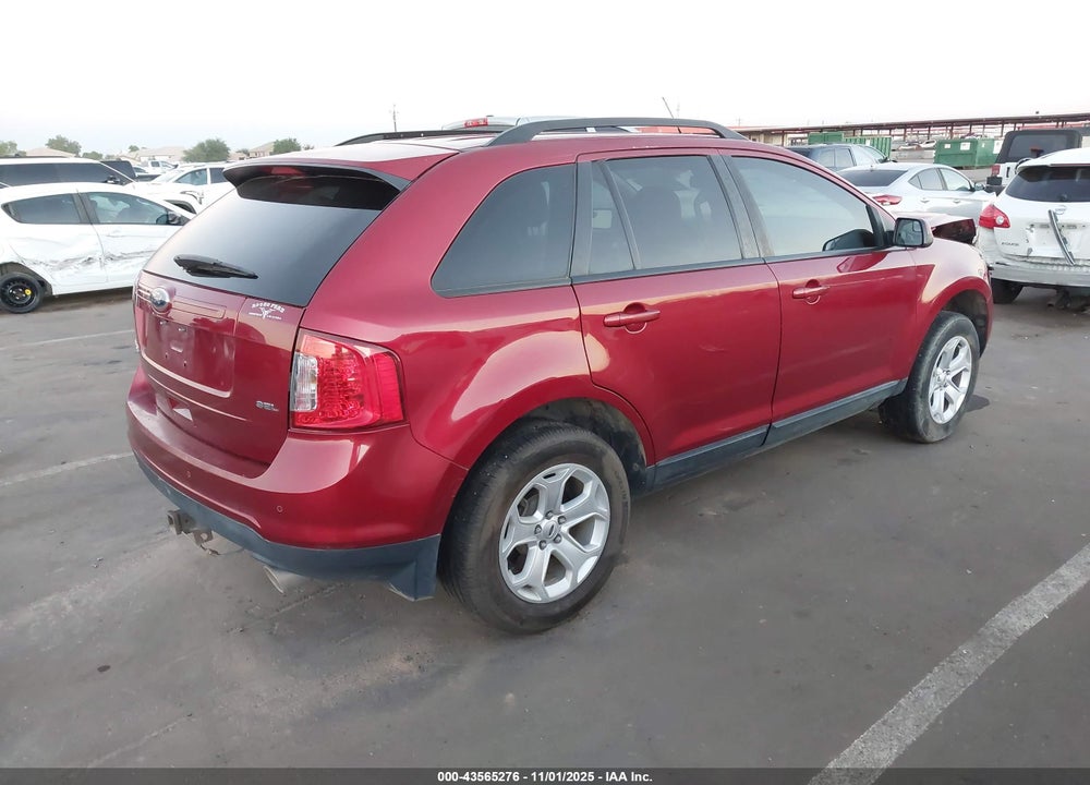 2014 FORD EDGE SEL VIN: 2FMDK3JCXEBB39771