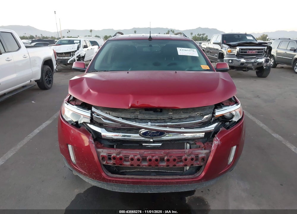 2014 FORD EDGE SEL VIN: 2FMDK3JCXEBB39771