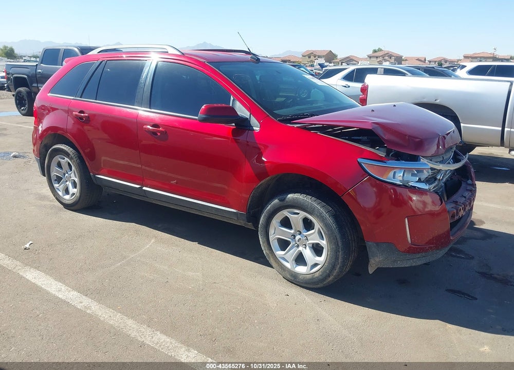 2014 FORD EDGE SEL VIN: 2FMDK3JCXEBB39771